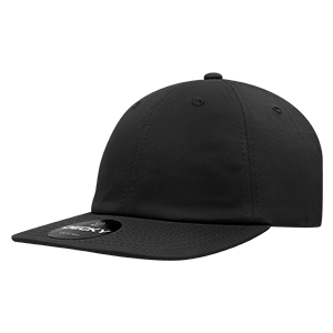 Decky 6 Panel Cotton Snapback – Relaxed High Profile Cap
