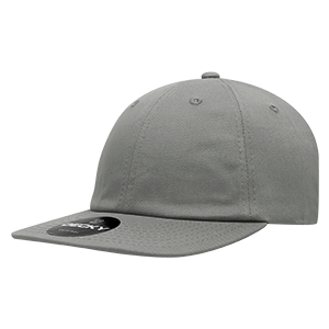 Decky 6 Panel Cotton Snapback – Relaxed High Profile Cap