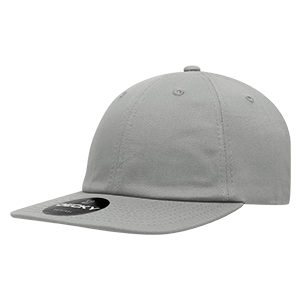 Decky 6 Panel Cotton Snapback – Relaxed High Profile Cap