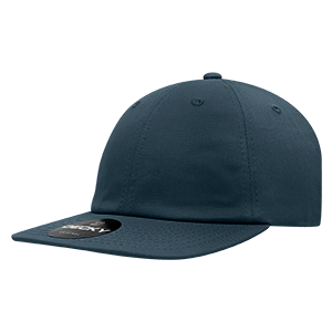 Decky 6 Panel Cotton Snapback – Relaxed High Profile Cap