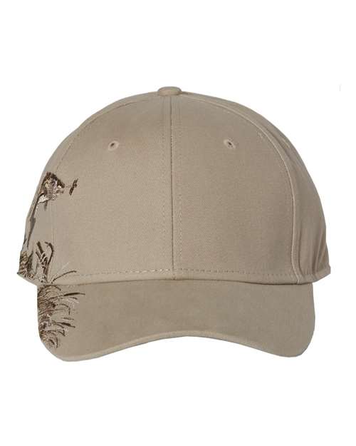 DRI DUCK 3256 Trout Cap - Sand - Front