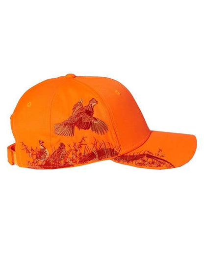 DRI DUCK 3270 Quail Cap - Blaze Orange - Quail - DirectSide