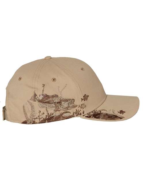 DRI DUCK 3303 Bass Cap - Tan - DirectSide