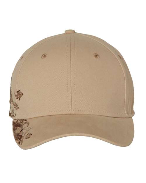 DRI DUCK 3303 Bass Cap - Tan - Front