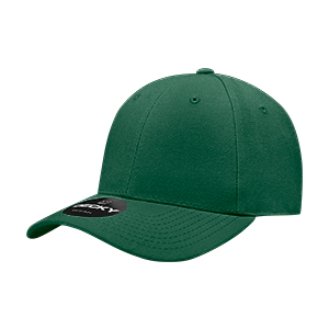 Decky 6 Panel High Profile Structured Fitted Cap – Classic Baseball Cap