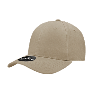 Decky 6 Panel High Profile Structured Fitted Cap – Classic Baseball Cap