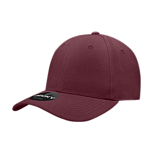 Decky 6 Panel High Profile Structured Fitted Cap – Classic Baseball Cap
