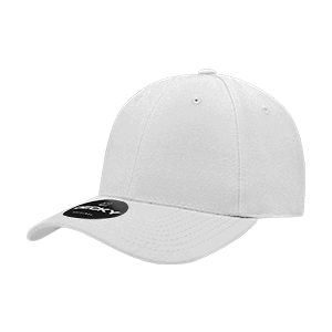 Decky 6 Panel High Profile Structured Fitted Cap – Classic Baseball Cap