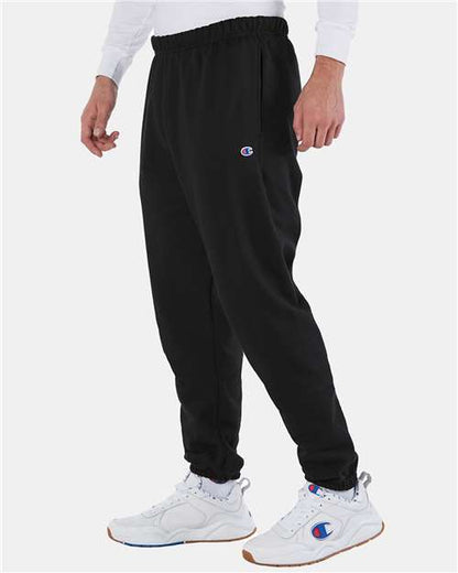 Champion RW10 Unsiex Reverse Weave® Sweatpants - Black - OnModelSide