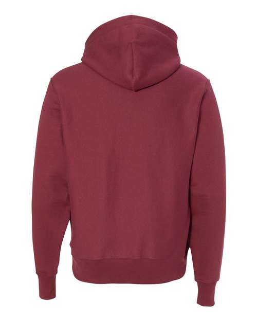 Champion S101 Unisex Reverse Weave® Hooded Sweatshirt - Cardinal - Back