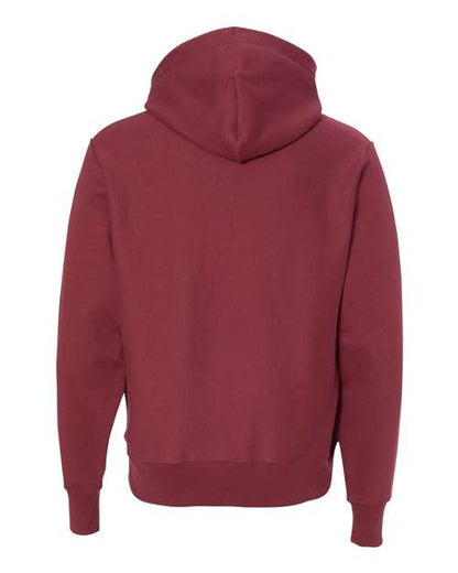 Champion S101 Unisex Reverse Weave® Hooded Sweatshirt - Cardinal - Back