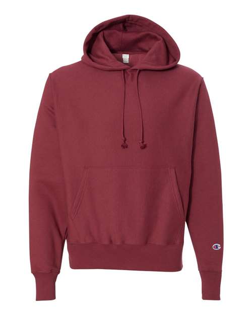 Champion S101 Unisex Reverse Weave® Hooded Sweatshirt - Cardinal - Front