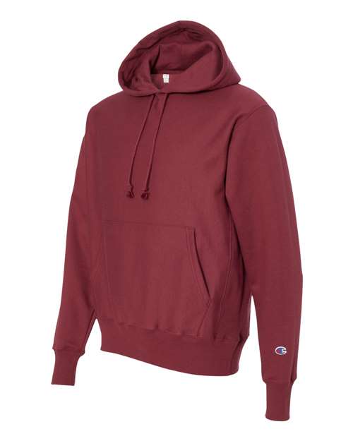 Champion S101 Unisex Reverse Weave® Hooded Sweatshirt - Cardinal - Side