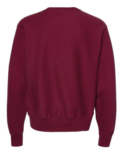 Champion S149 Unisex Reverse Weave® Crewneck Sweatshirt - Cardinal - Back