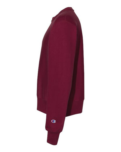Champion S149 Unisex Reverse Weave® Crewneck Sweatshirt - Cardinal - DirectSide