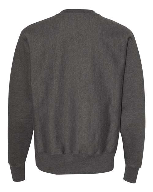 Champion S149 Unisex Reverse Weave® Crewneck Sweatshirt - Charcoal Heather - Back