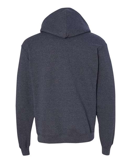 Champion S700 Unisex Powerblend® Hooded Sweatshirt - Navy Heather - Back