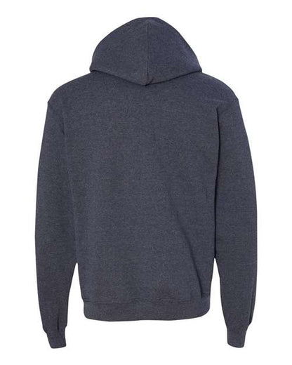Champion S700 Unisex Powerblend® Hooded Sweatshirt - Navy Heather - Back