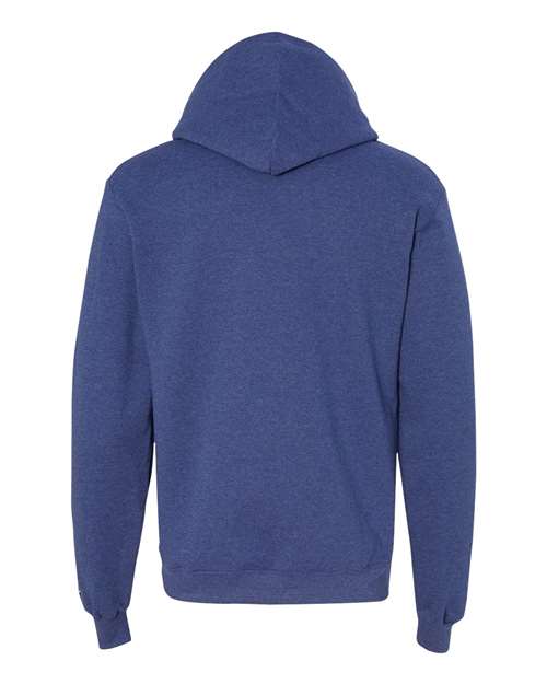 Champion S700 Unisex Powerblend® Hooded Sweatshirt - Royal Blue Heather - Back