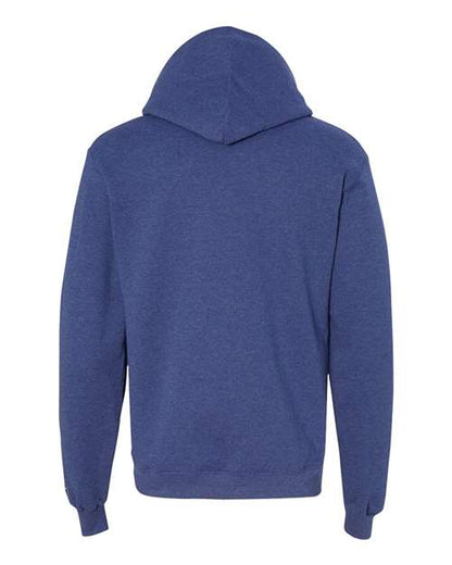 Champion S700 Unisex Powerblend® Hooded Sweatshirt - Royal Blue Heather - Back