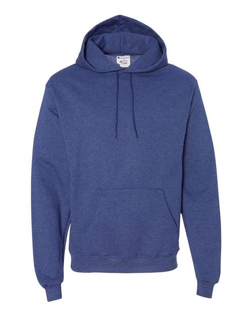 Champion S700 Unisex Powerblend® Hooded Sweatshirt - Royal Blue Heather - Front