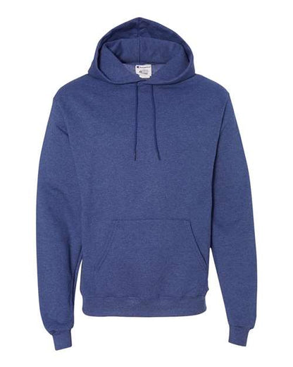Champion S700 Unisex Powerblend® Hooded Sweatshirt - Royal Blue Heather - Front