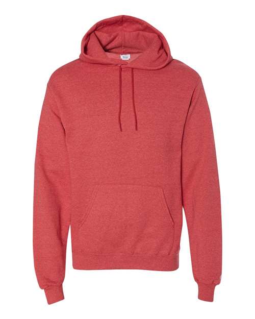 Champion S700 Unisex Powerblend® Hooded Sweatshirt - Scarlet Heather - Front