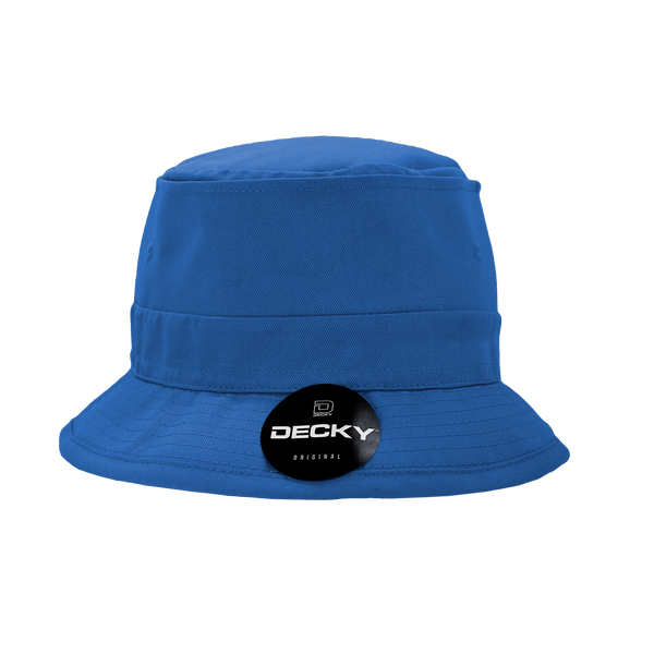 Decky-450-Structured Cotton Fisherman's Hat - Royal