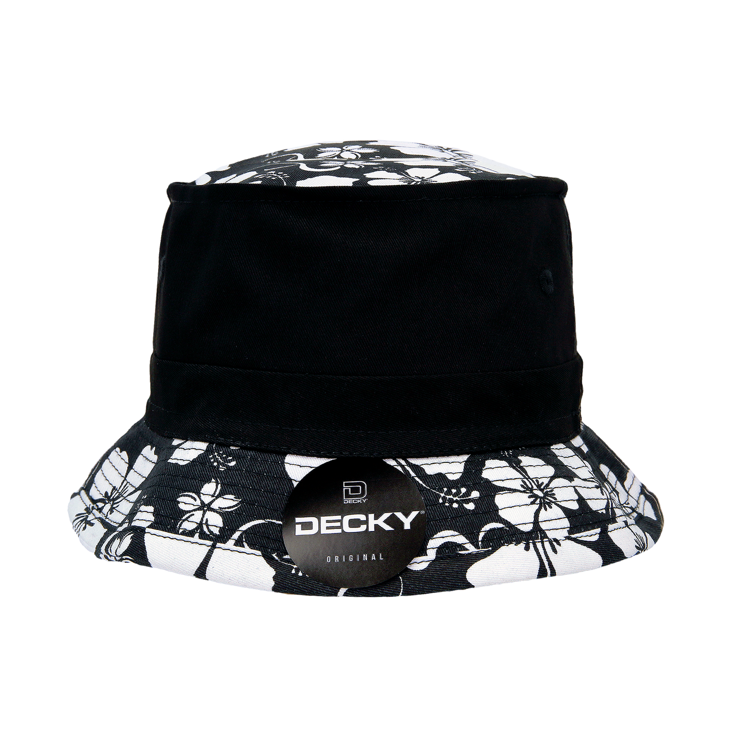 Decky-456-Structured Floral Brim Fisherman's Hat