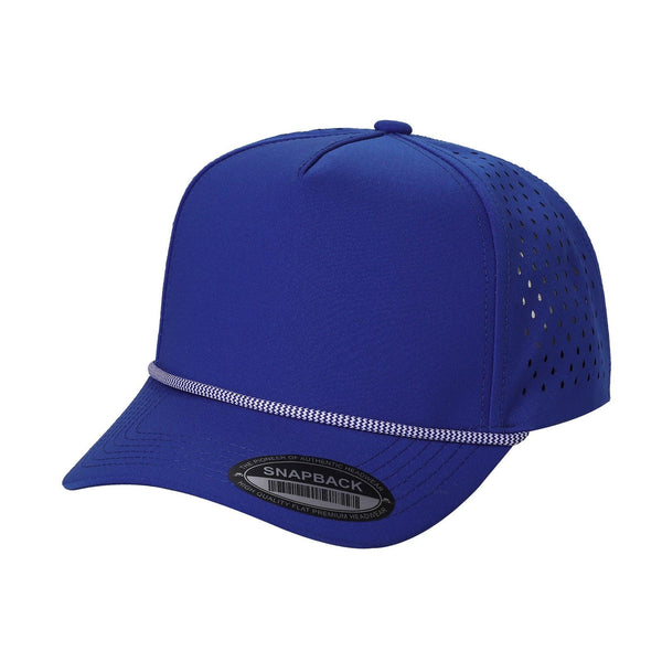 5TCP 5-Panel Waterproof Rope Cap – Durable Outdoor Snapback - ROY