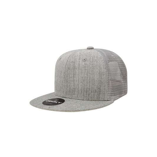Decky-5010-Youth 6 Panel High Profile Structured Cotton Trucker