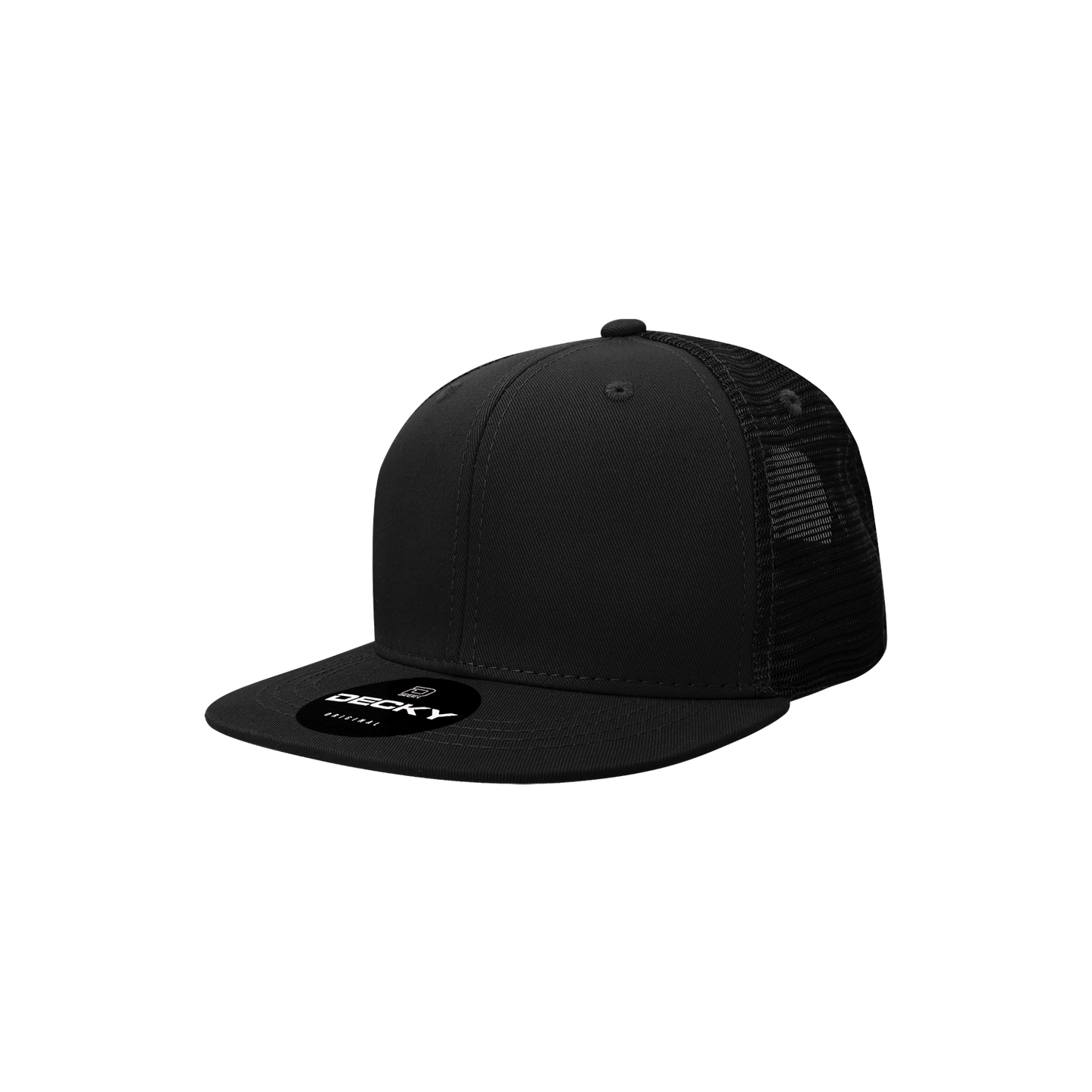 Decky-5010-Youth 6 Panel High Profile Structured Cotton Trucker