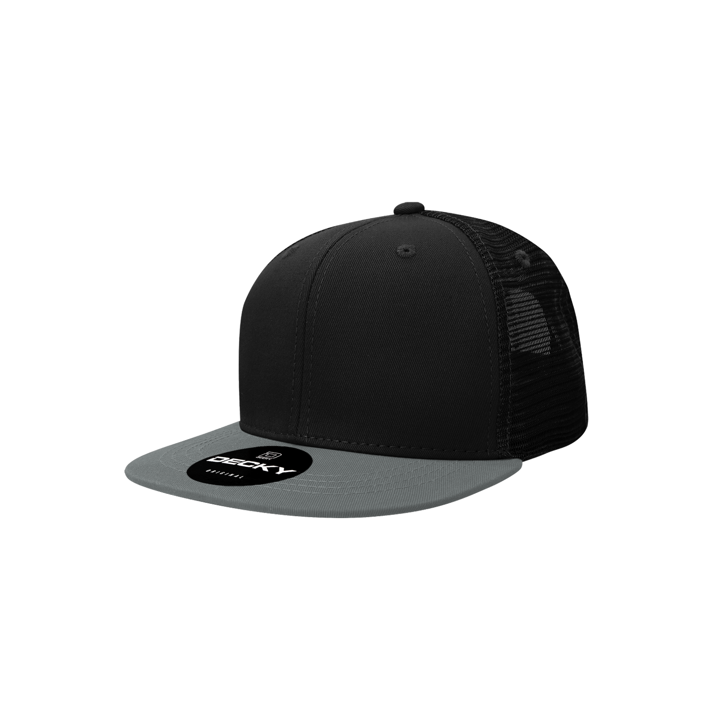 Decky-5010-Youth 6 Panel High Profile Structured Cotton Trucker