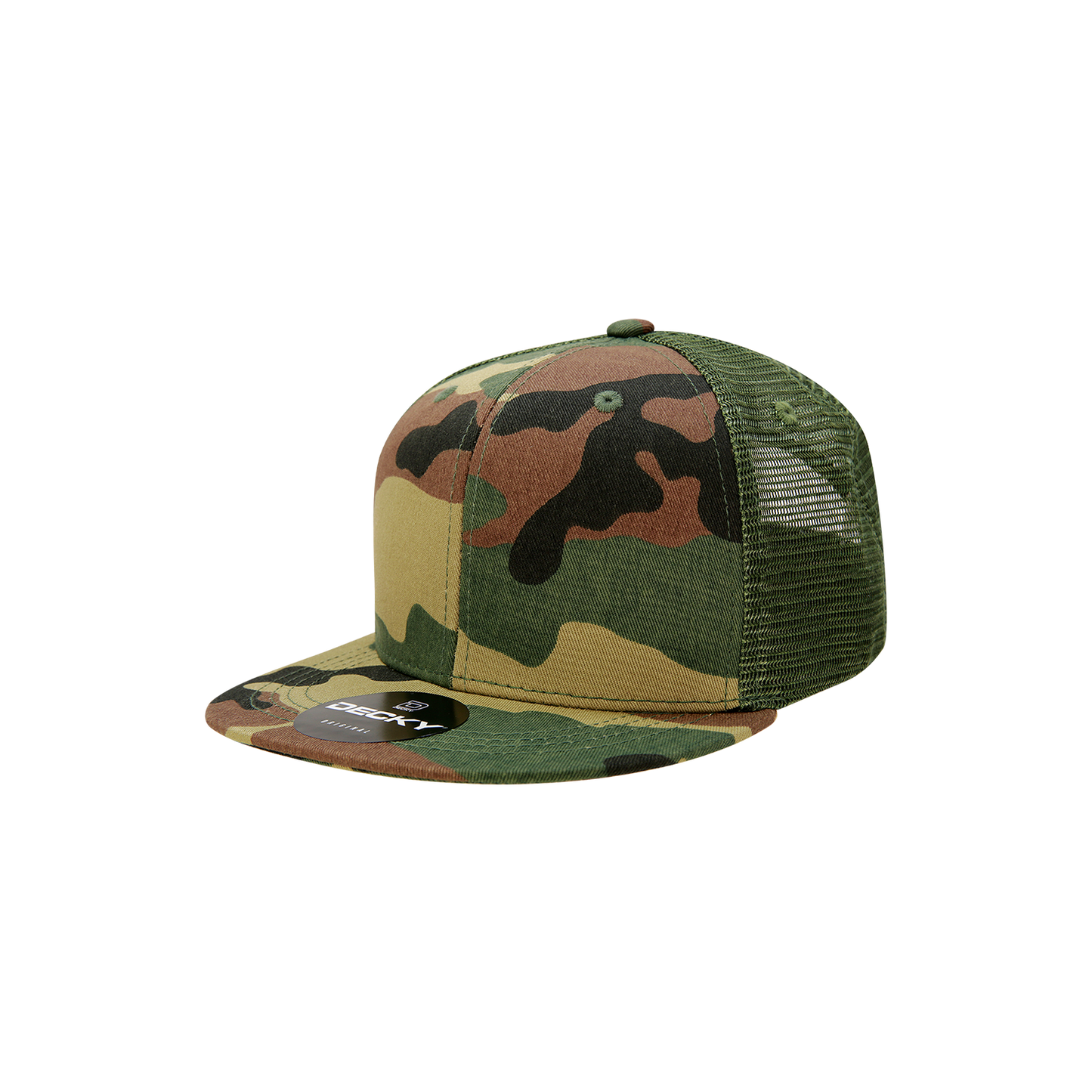 Decky-5010-Youth 6 Panel High Profile Structured Cotton Trucker