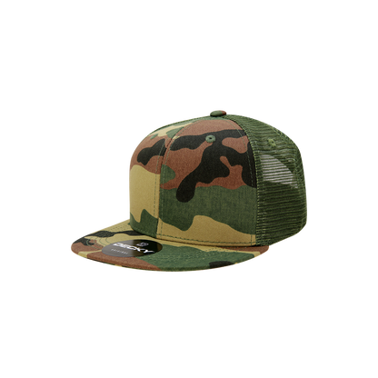 Decky-5010-Youth 6 Panel High Profile Structured Cotton Trucker