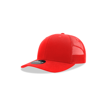 Decky-5019-Youth 6 Panel Mid Profile Structured Cotton Trucker