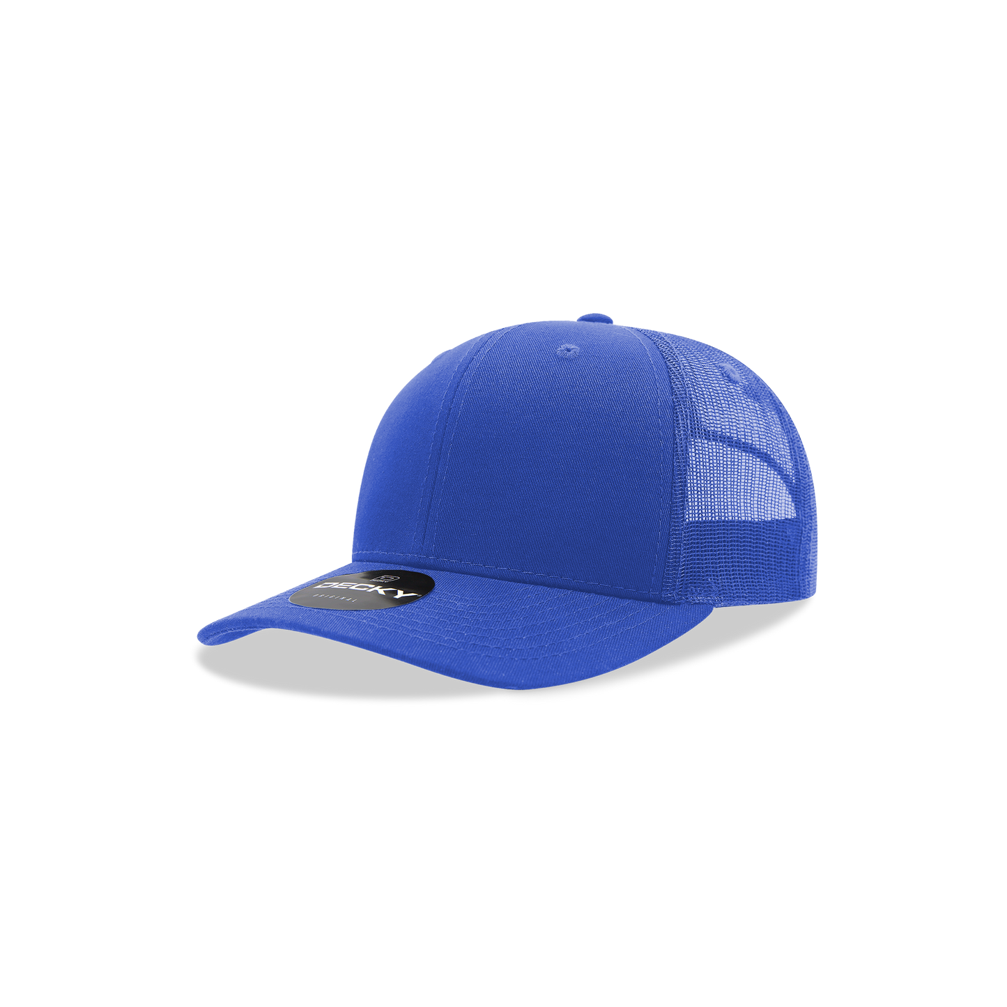 Decky-5019-Youth 6 Panel Mid Profile Structured Cotton Trucker