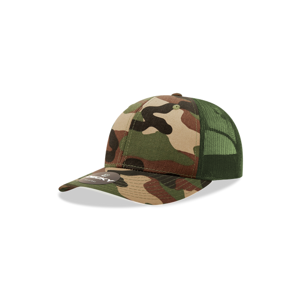 Decky-5019-Youth 6 Panel Mid Profile Structured Cotton Trucker - WDL