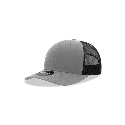Decky-5019-Youth 6 Panel Mid Profile Structured Cotton Trucker