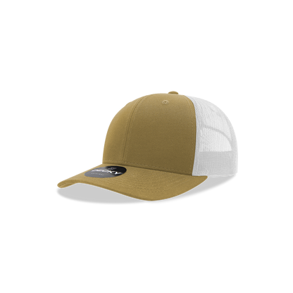 Decky-5019-Youth 6 Panel Mid Profile Structured Cotton Trucker