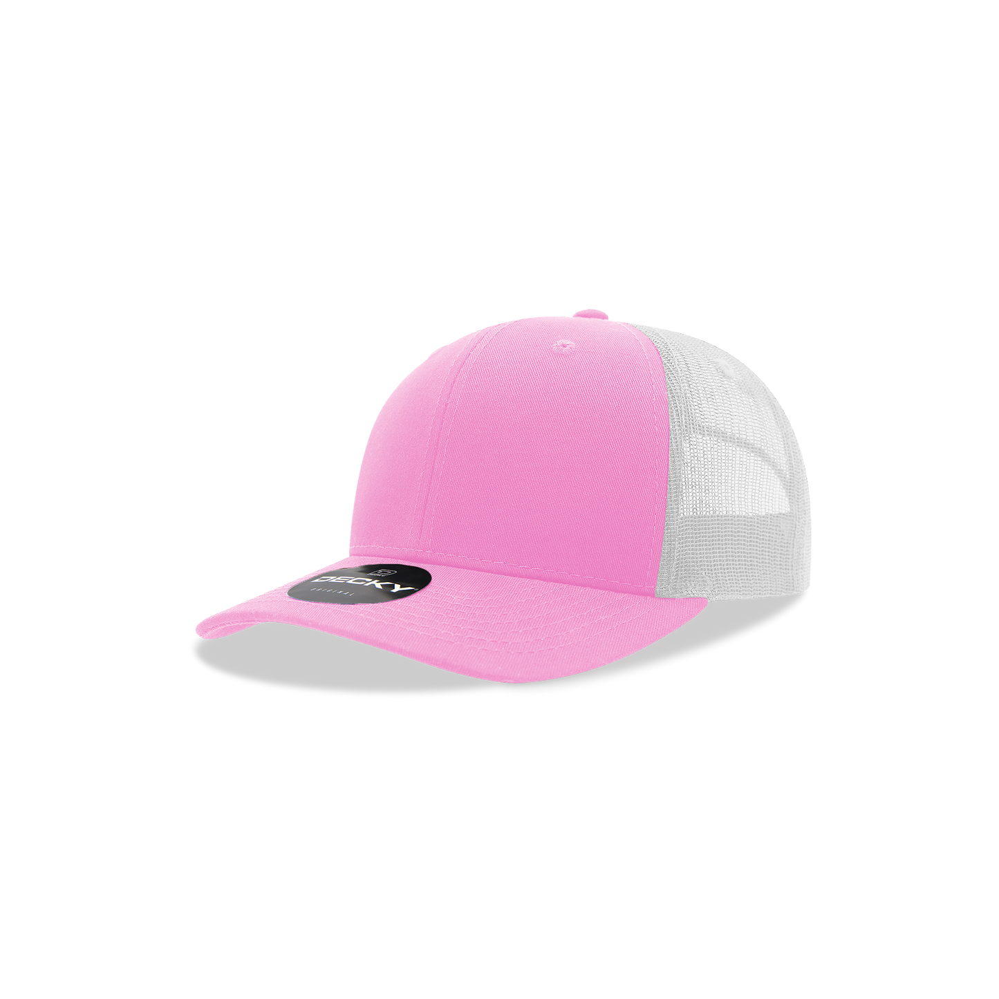 Decky-5019-Youth 6 Panel Mid Profile Structured Cotton Trucker