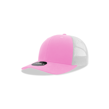 Decky-5019-Youth 6 Panel Mid Profile Structured Cotton Trucker