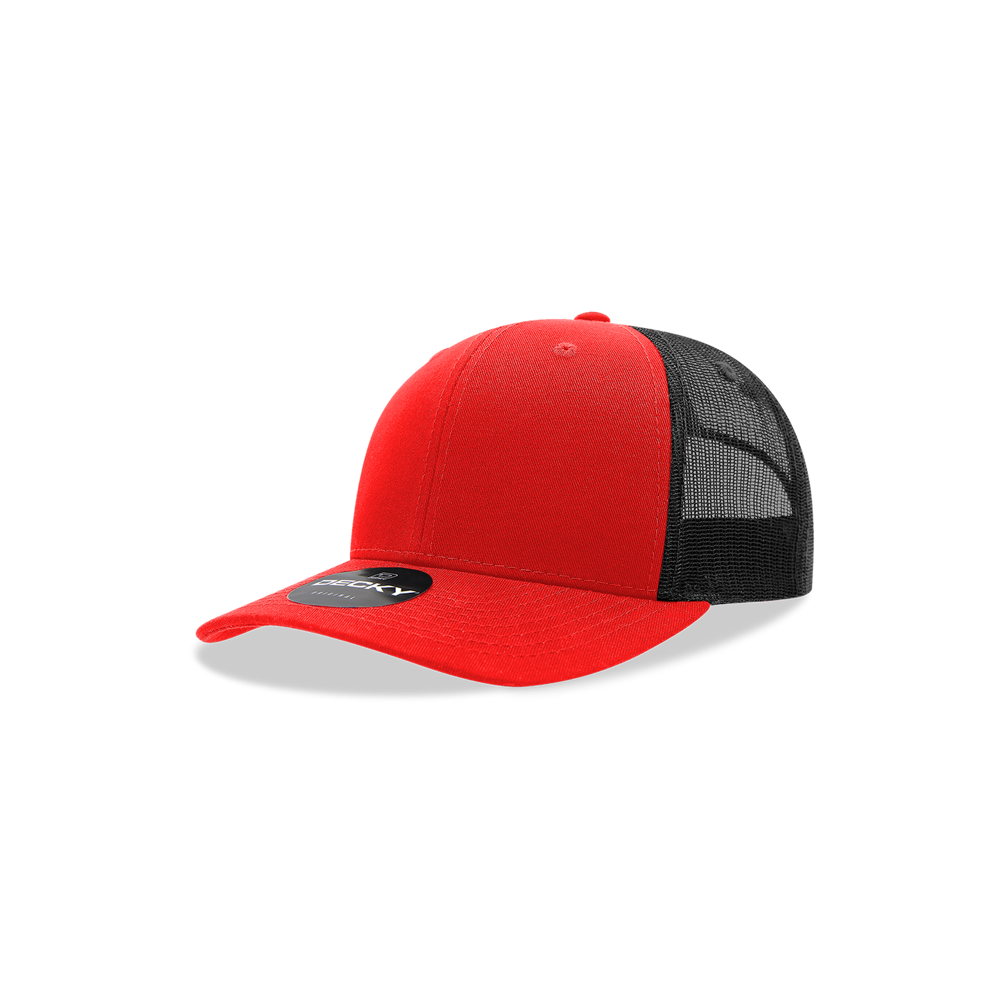 Decky-5019-Youth 6 Panel Mid Profile Structured Cotton Trucker
