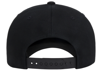 Flexfit House YP Classics Retro Cotton Blend 5-Panel Snapback Cap with Braided Rope