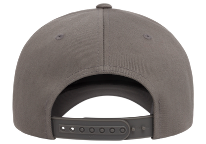 Flexfit House YP Classics Retro Cotton Blend 5-Panel Snapback Cap with Braided Rope