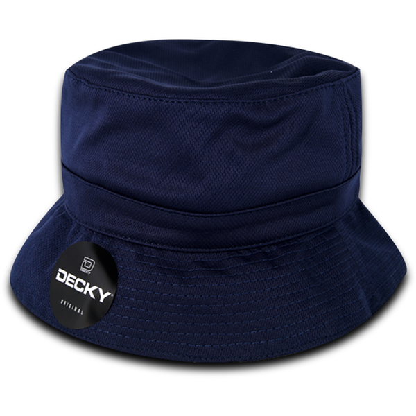 Decky-5110-Relaxed Mesh Buckets - Navy