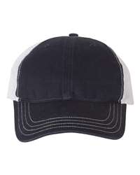 Richardson 111 Garment-Washed Trucker Cap, Mesh Back