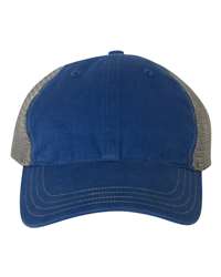 Richardson 111 Garment-Washed Trucker Cap, Mesh Back