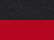 Champion S7CB0 Unisex Powerblend® Contrast Color Hooded Sweatshirt - Black/ Scarlet - Swatch