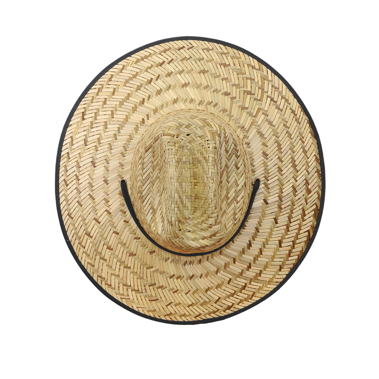 Decky-528-Mat Straw Lifeguard Hat